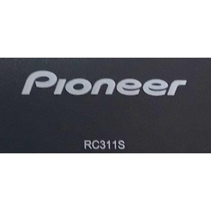 CONTROL REMOTO PARA TV PIONEER / NUMERO DE PARTE RC311S / 06-531W52-PI02XS / RC311S 06-531W52-PI02XS  / DH2003253547 / DF-202003251-Y-04031 / DF-S52D / MODELO PLE-32S1HD / MÁS MODELOS EN DESCRIPCIÓN